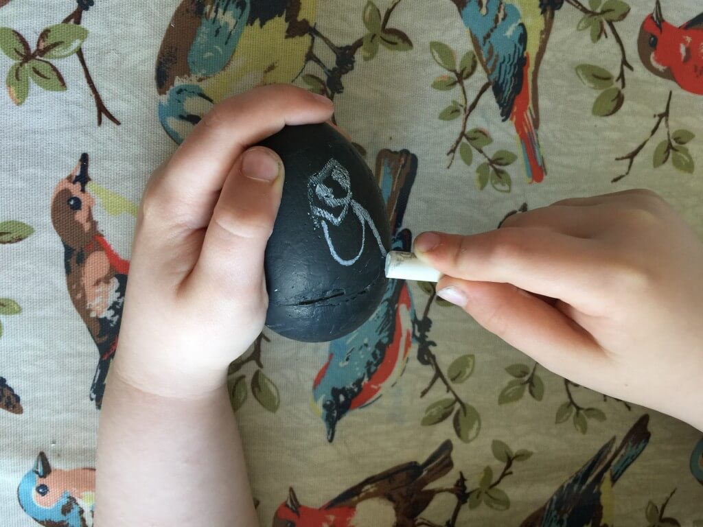 drawing on chalkboard egss