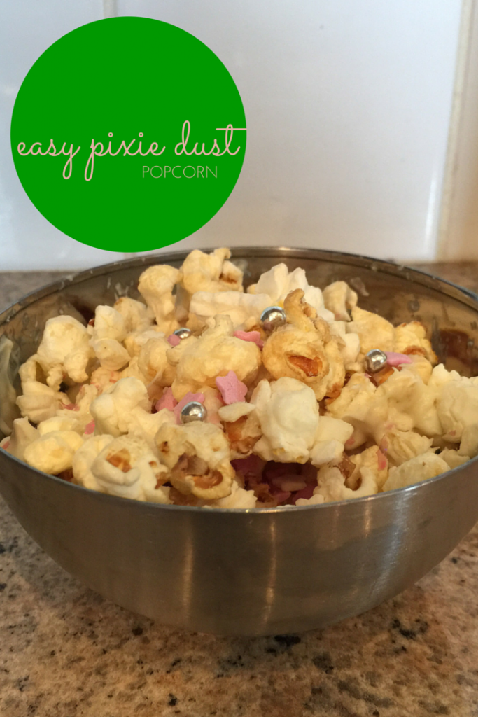 easy pixie dust popcorn recipe - holly be tells