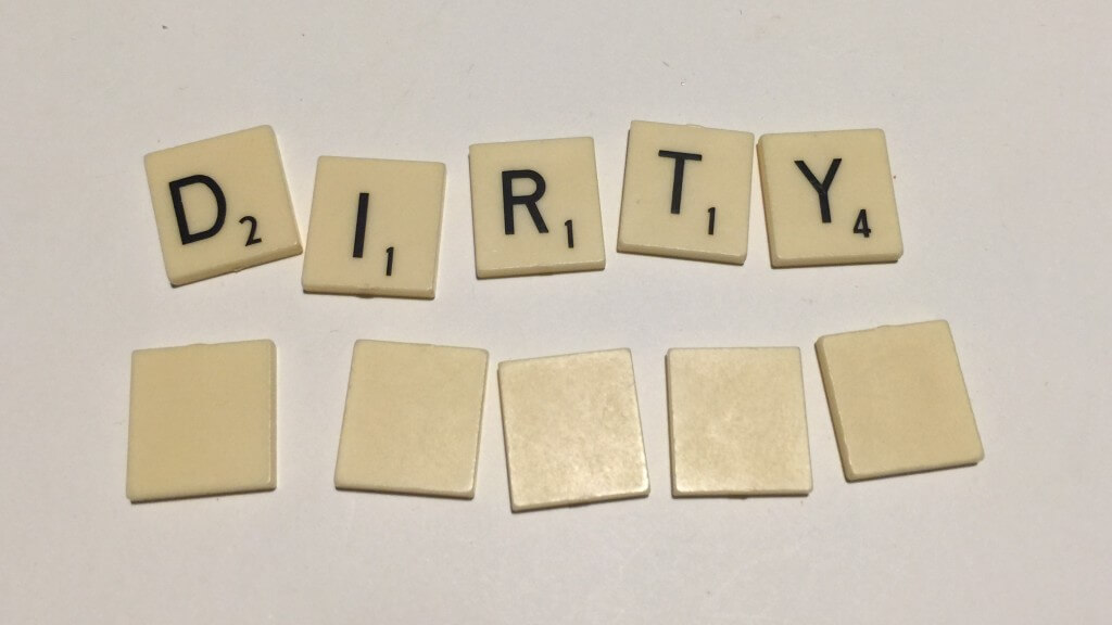 Scrabble tile dishwasher magnet