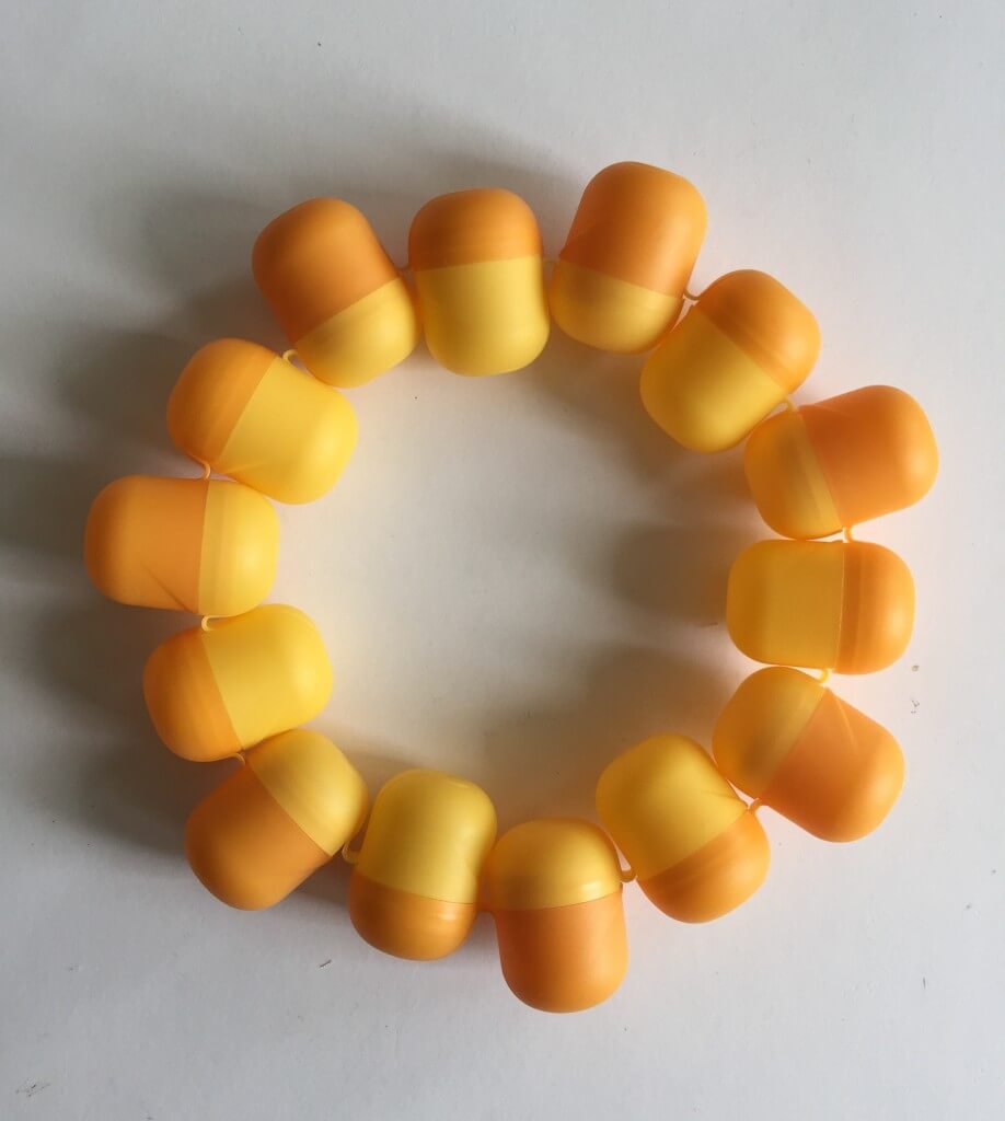 kinder surprise wreath