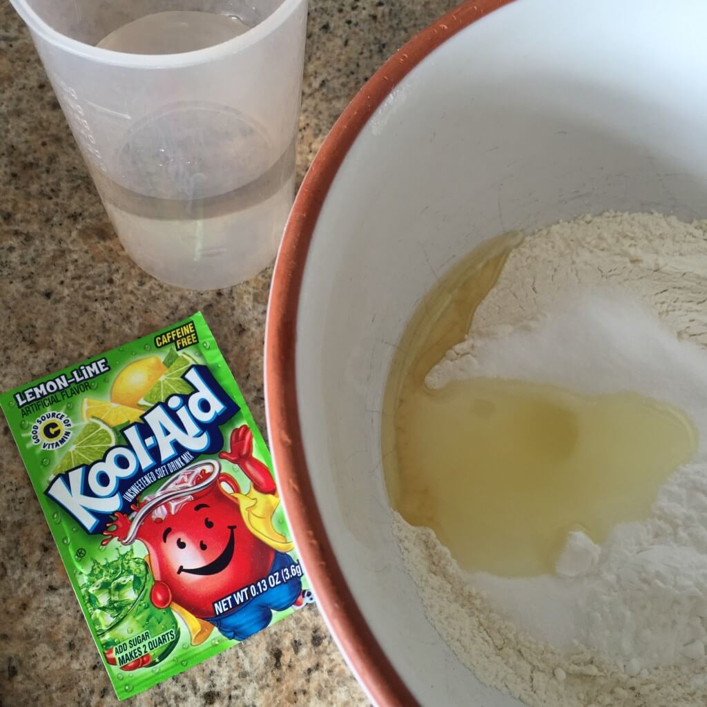play dough with kool aid powder