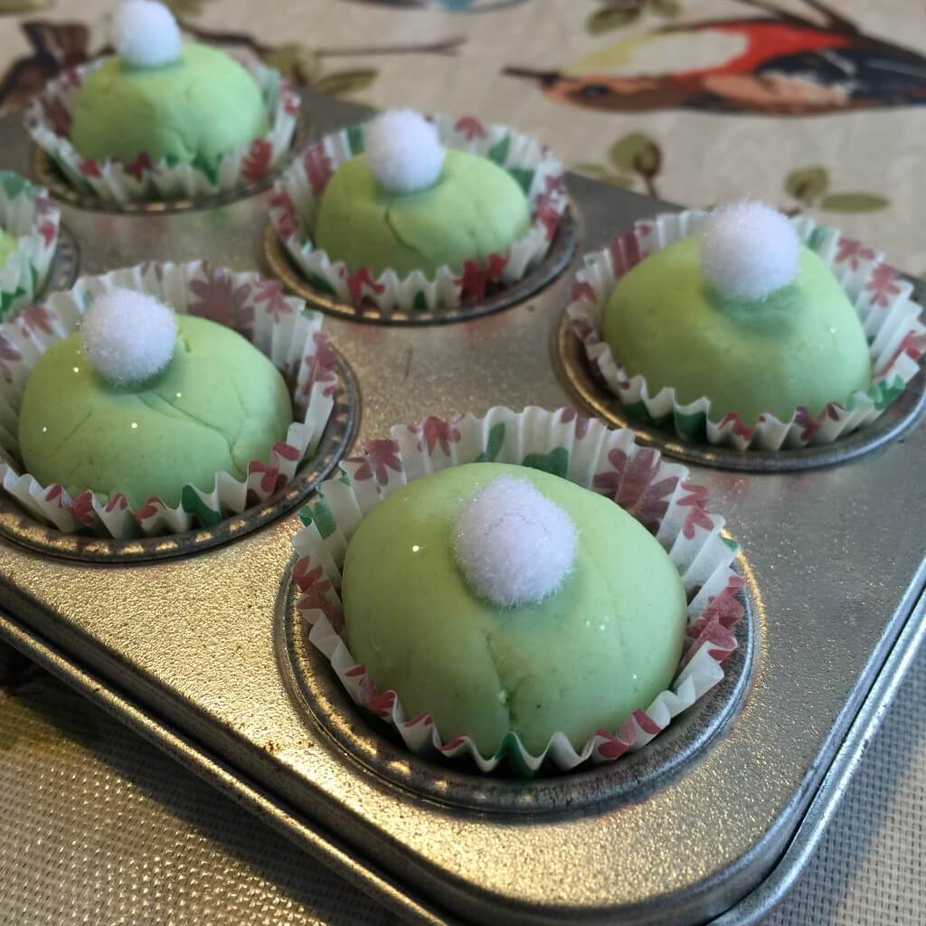 Tinkerbell playdough cakes