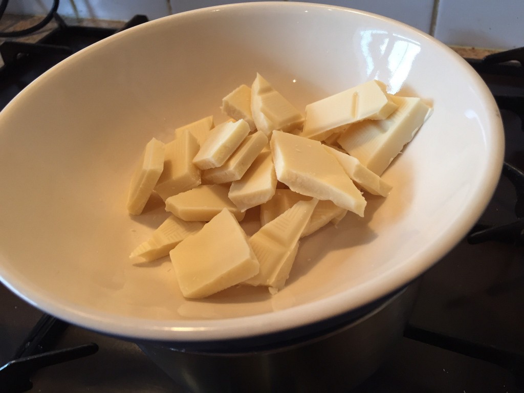 melt white chocolate