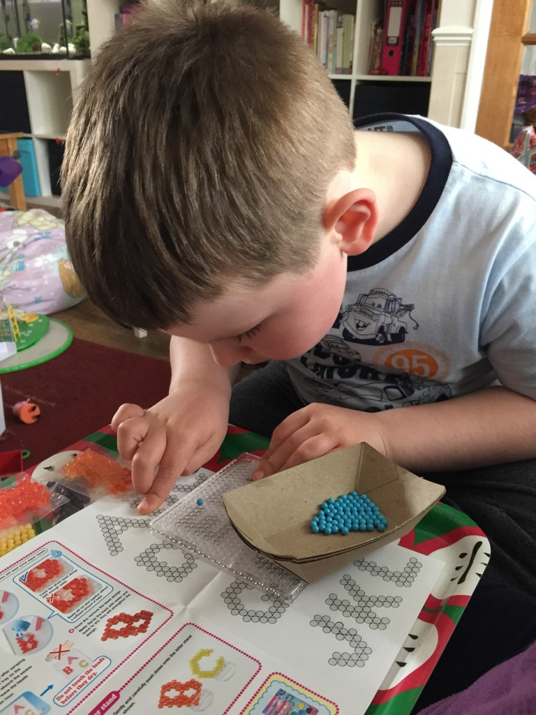 crafting with aquabeads