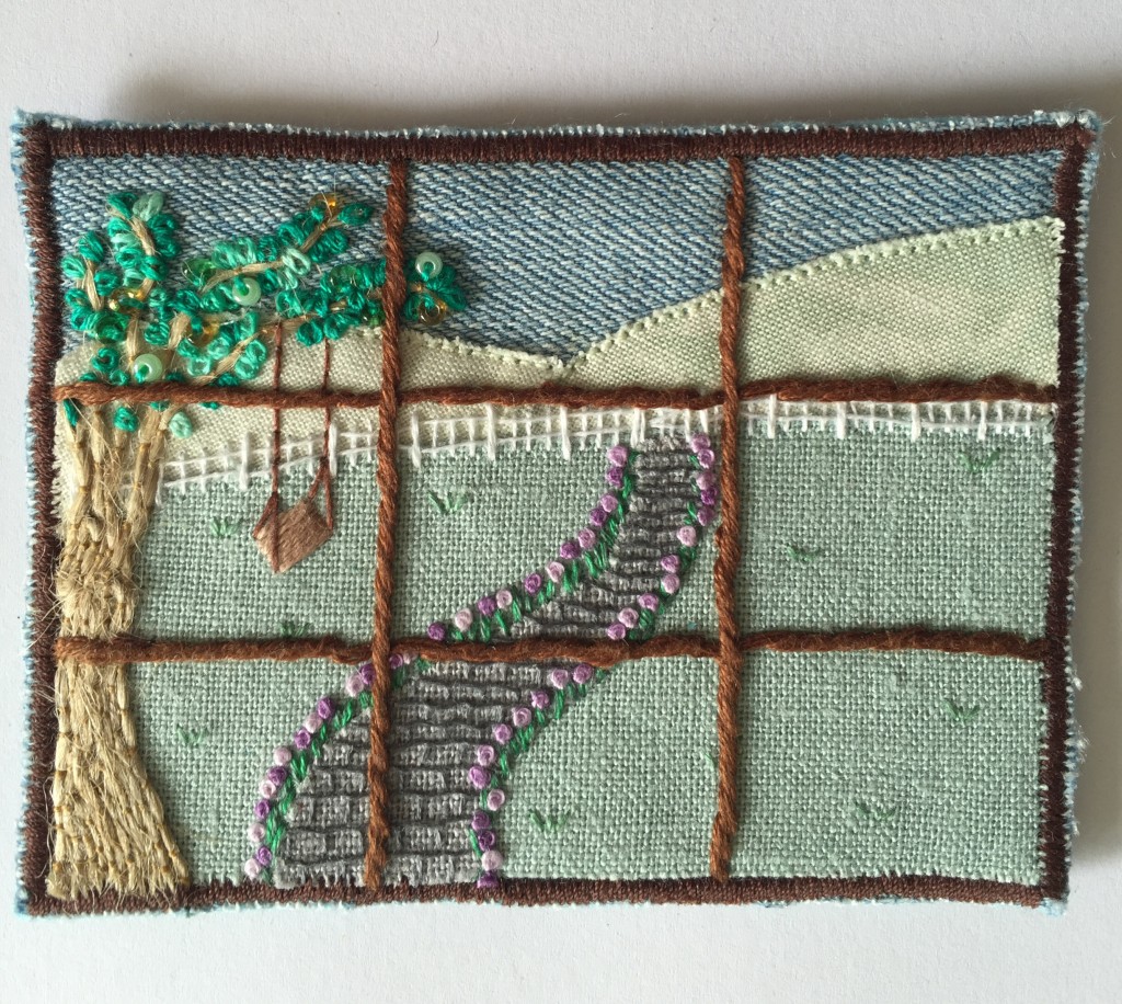 fabric ATC home sweet home swap