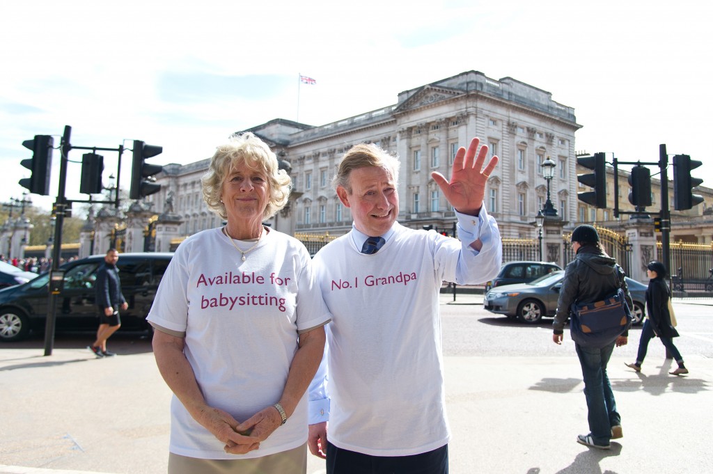 The nation’s most Brilliantly British baby brand Philips Avent celebrated the impending royal arrival today as some special ‘royal guests’ picked up some last minute items for Catherine and William