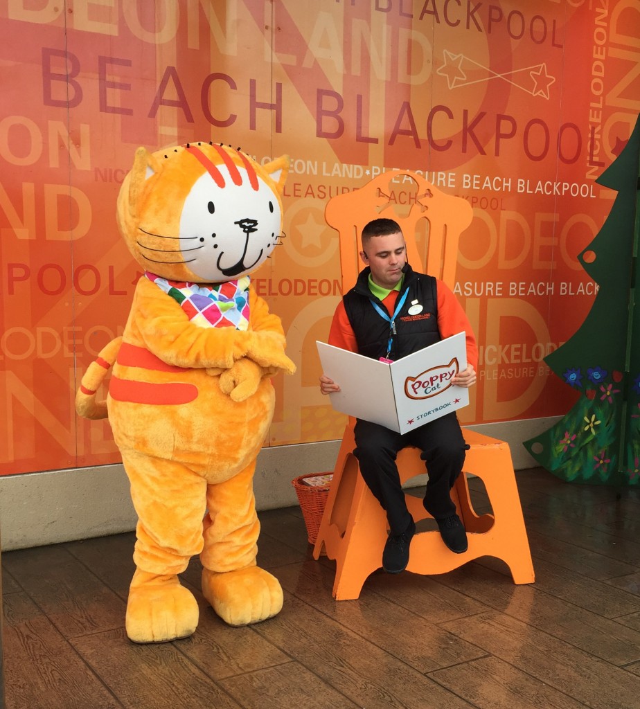 Poppy Cat at Nickleodeon Land