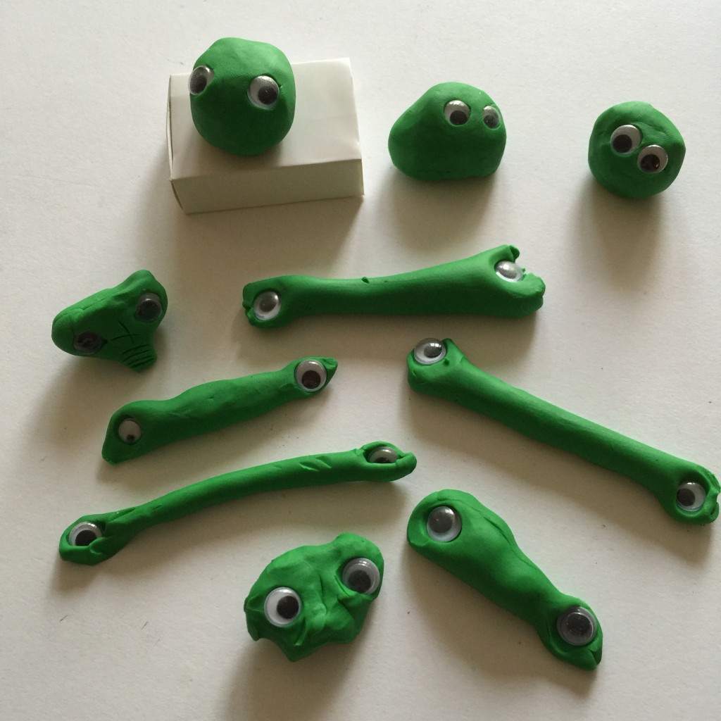plasticine monsters