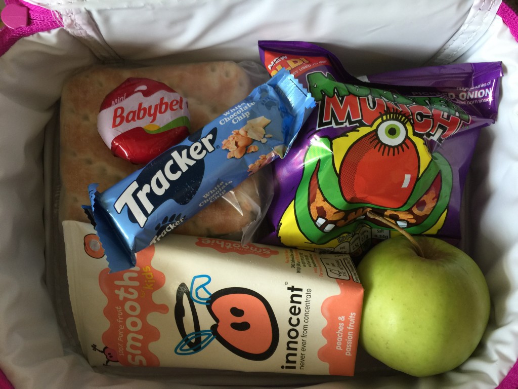 lunch with tracker bar