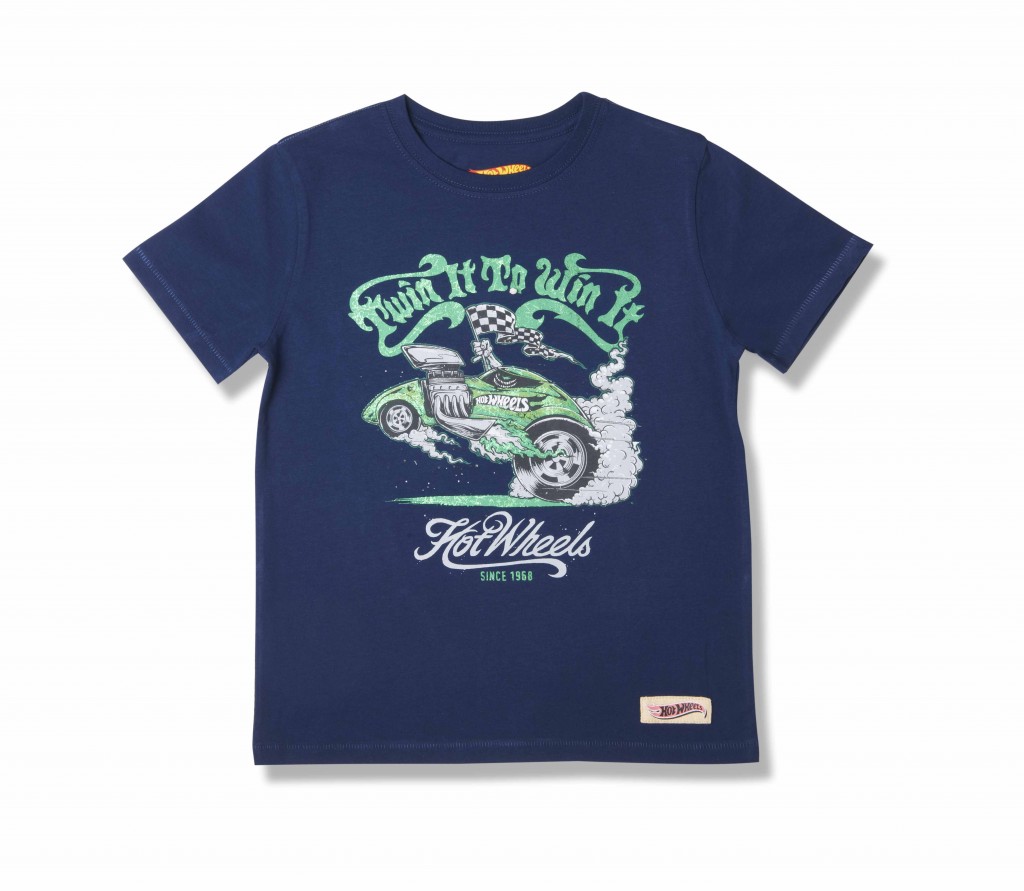 T-SHIRT HOT WEELS BLAU MARI