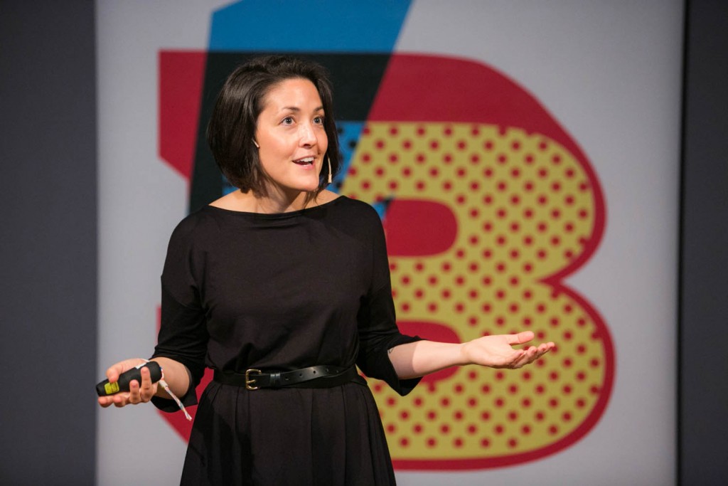 Grace Bonney at Blogtacular 