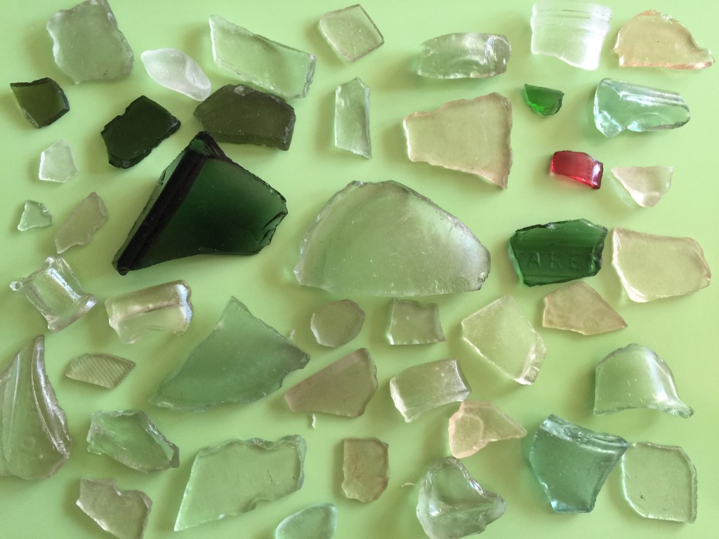 sea glass collection - holly be tells