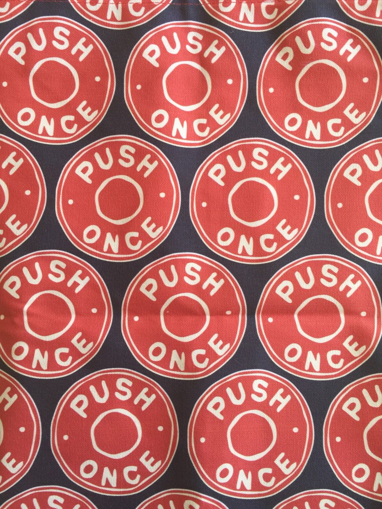 Mini Moderns push once fabric