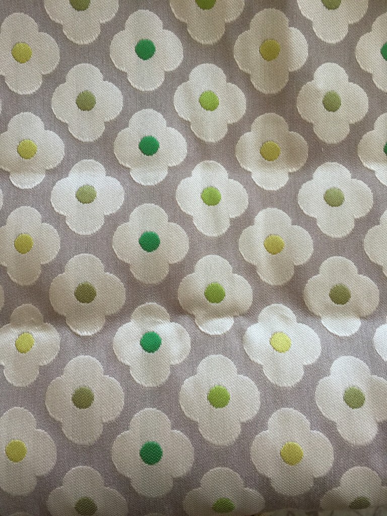 Daisy Pistachio fabric