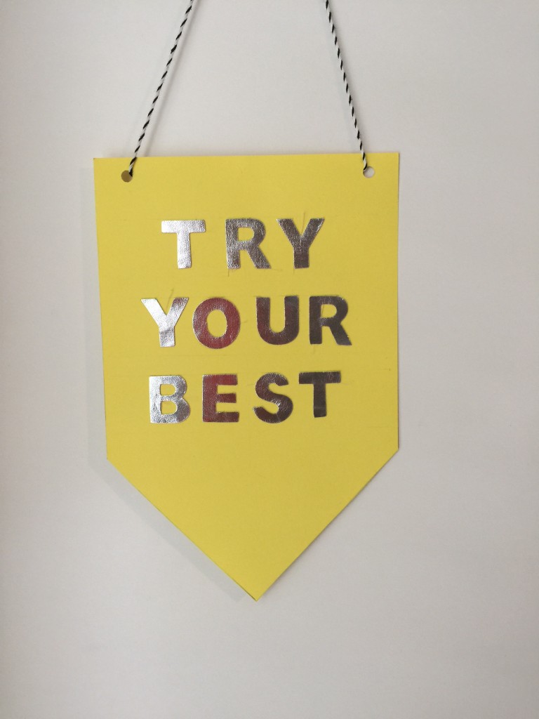 easy kid friendly motivational banner