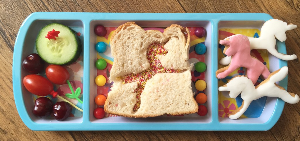 unicorn themed lunch