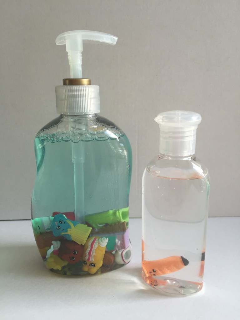 DIY shopkins soap dispenser