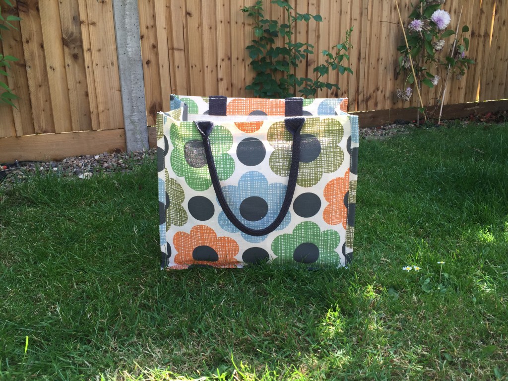 Orla Kiely sunset flower bag