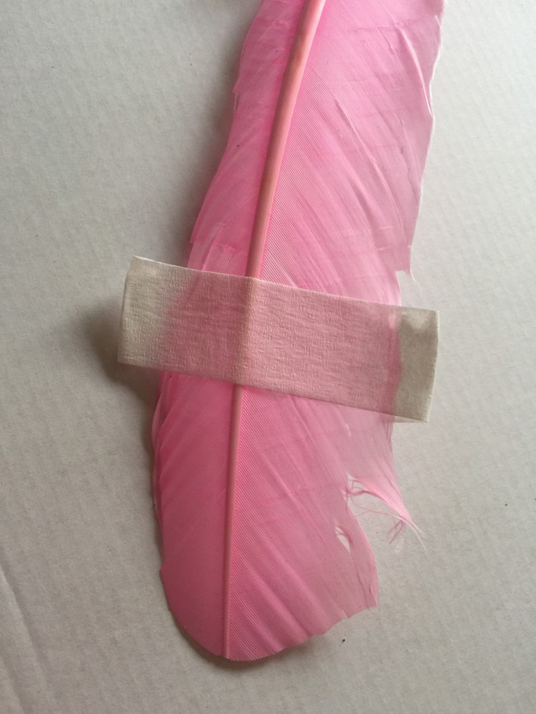 how to dipped feathers