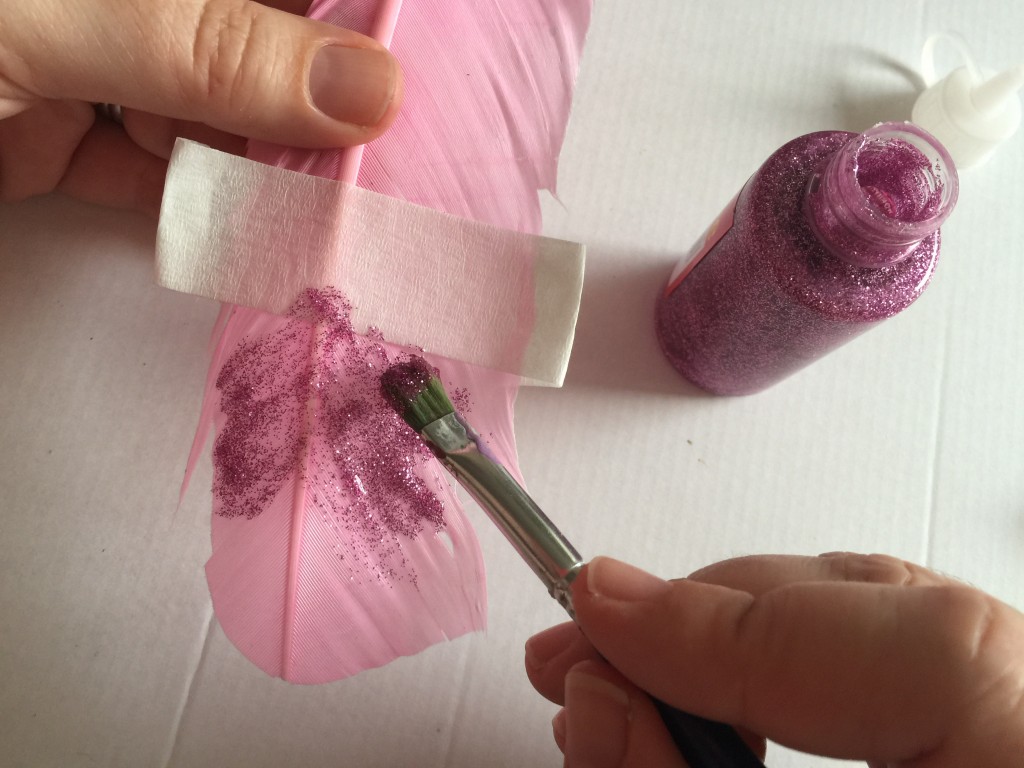 how to dipped feathers