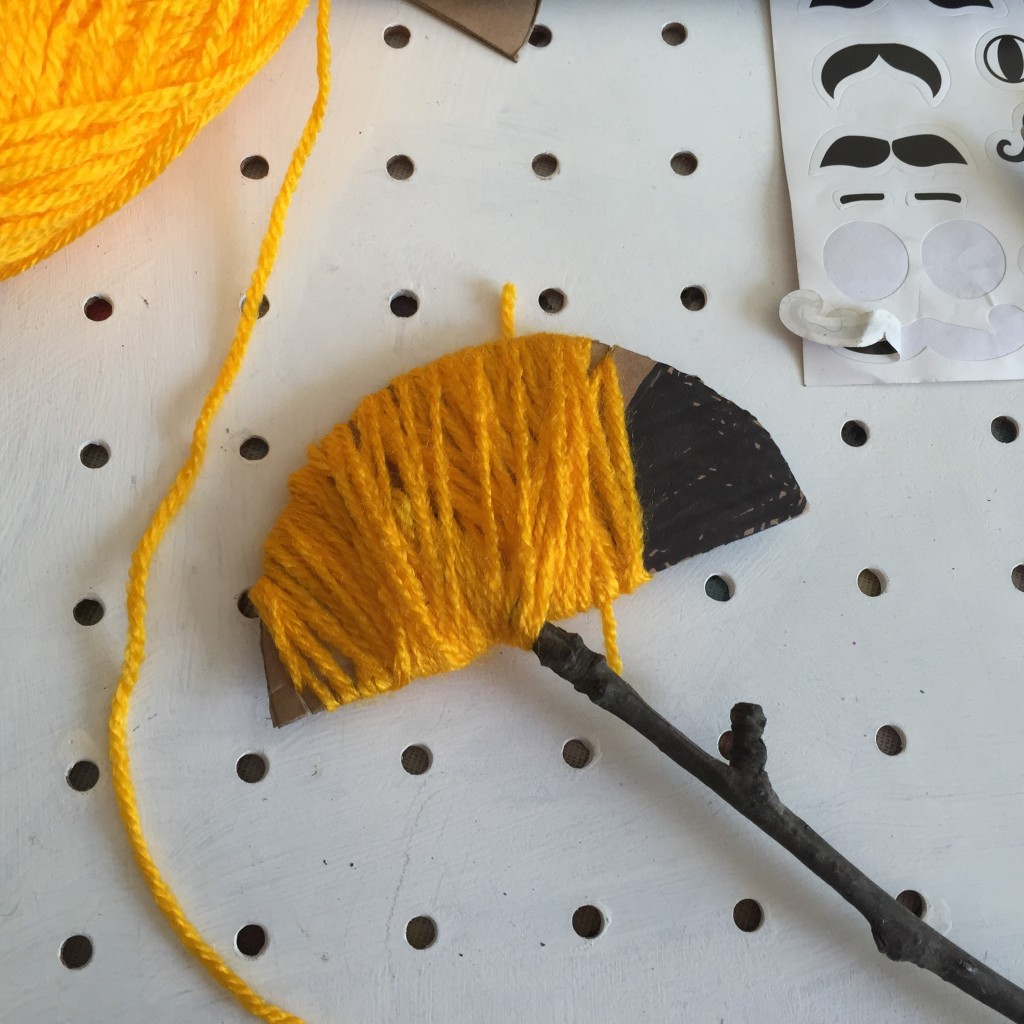 woolly bee kids craft
