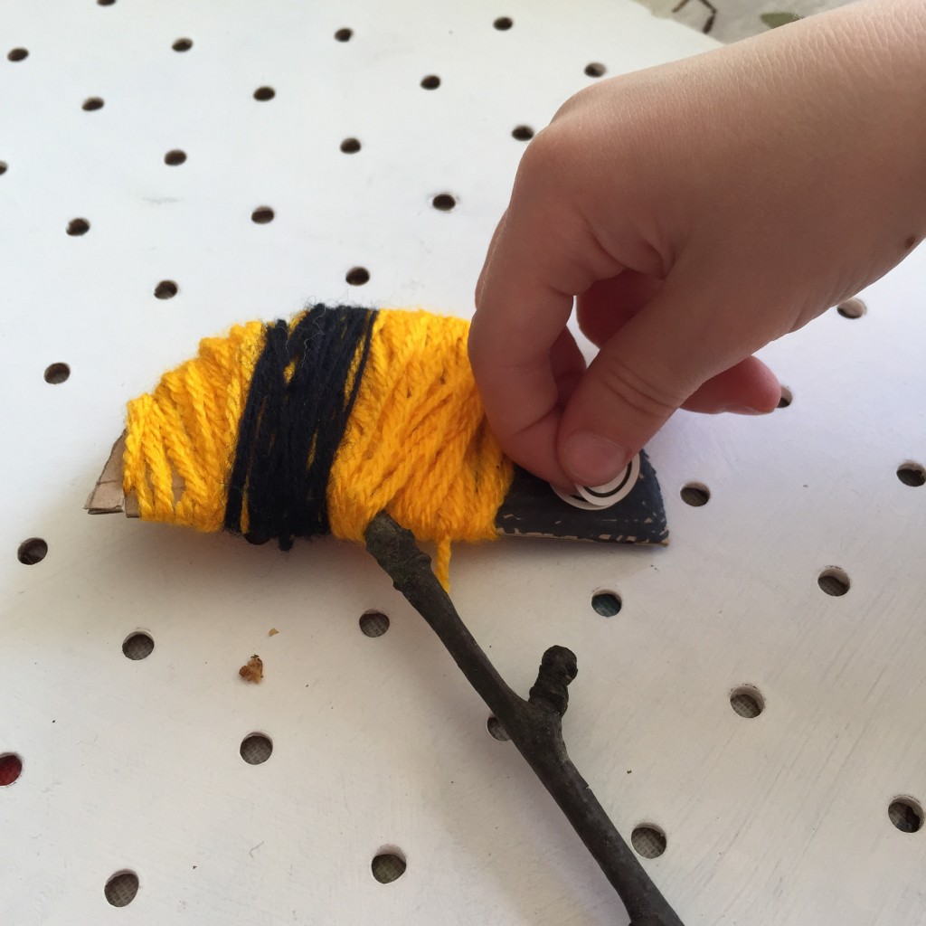 woolly bee kids craft