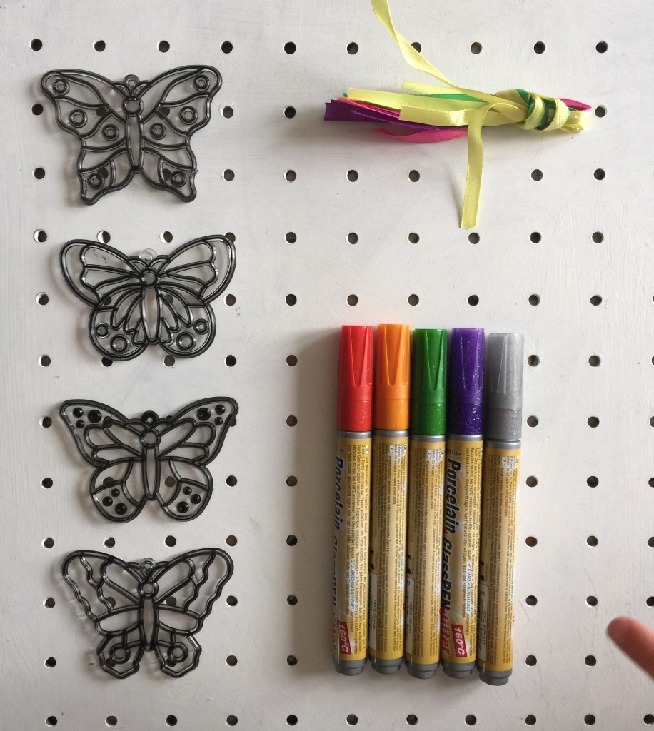 butterfly sun catcher kit from Baker Ross