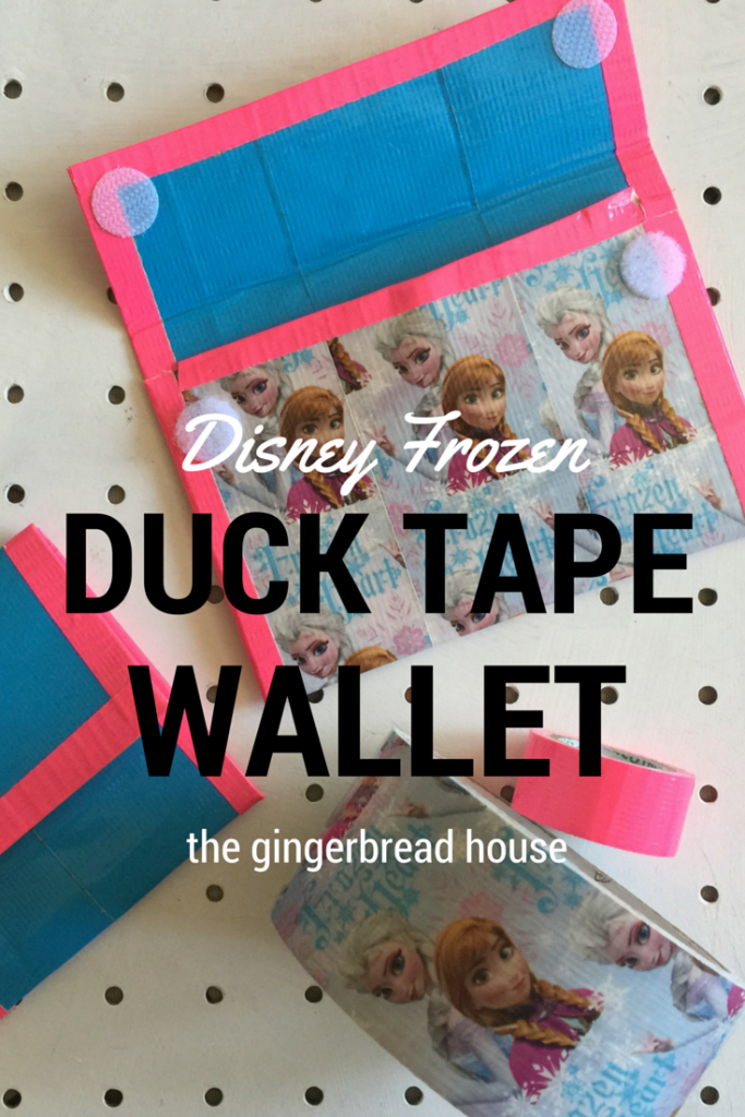 Disney Frozen Duck Tape wallet - holly be tells