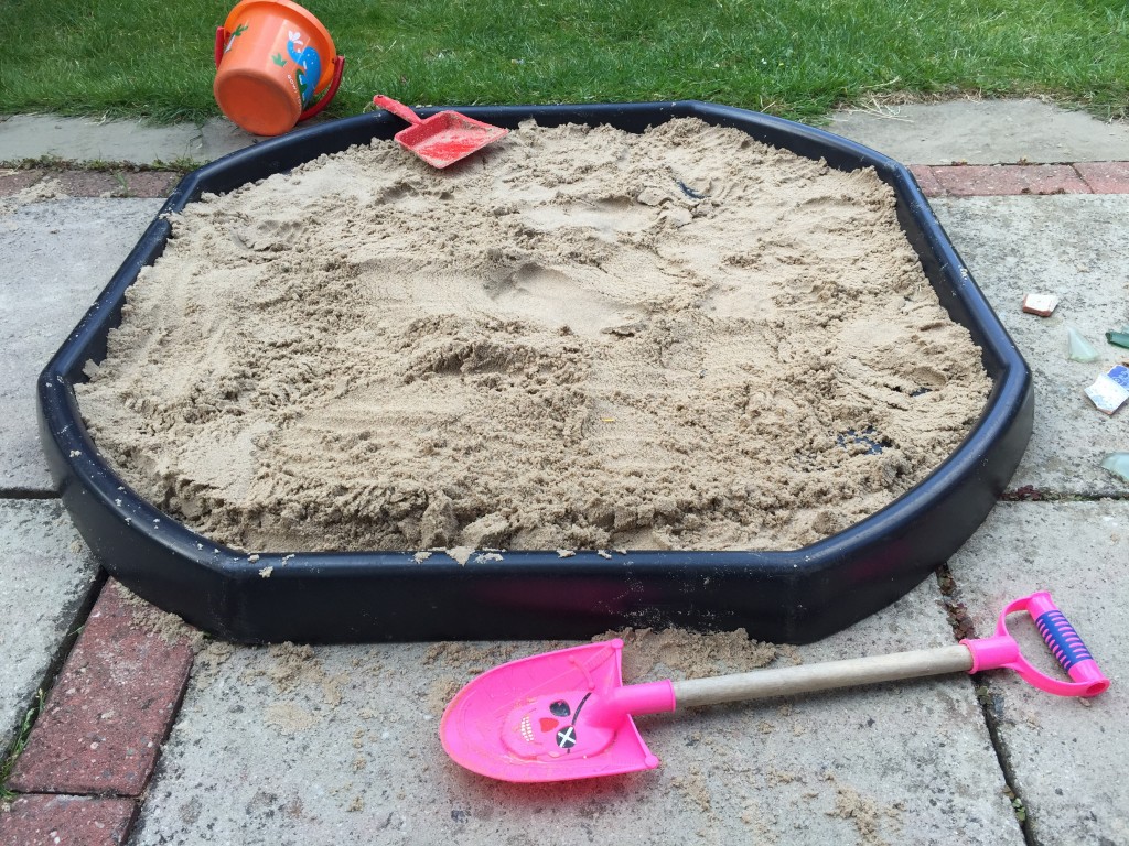 Beach themed sensory activity
