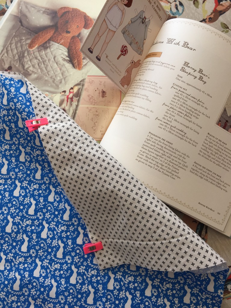 Belle and Boo sewing