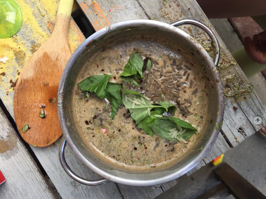 George's Marvellous Medicine mud kitchen activity