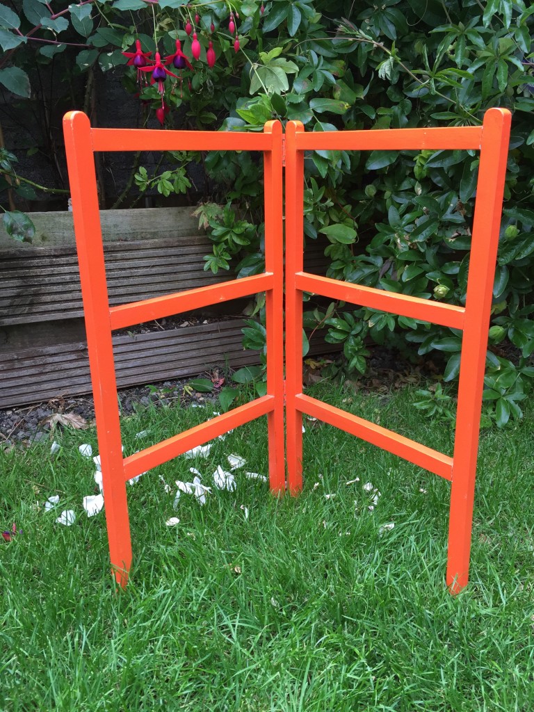 vintage gate style clothes airer