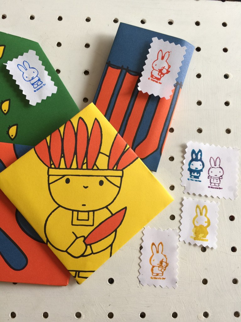 making Miffy mail