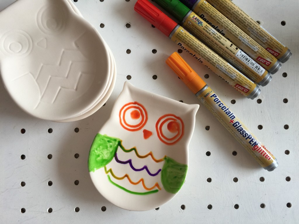cute owl plate