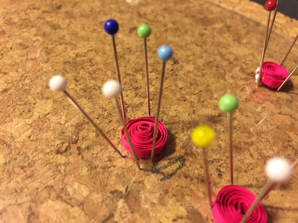 experimenting with quilling