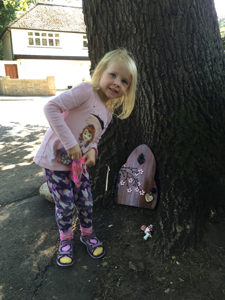 fairy house in tree