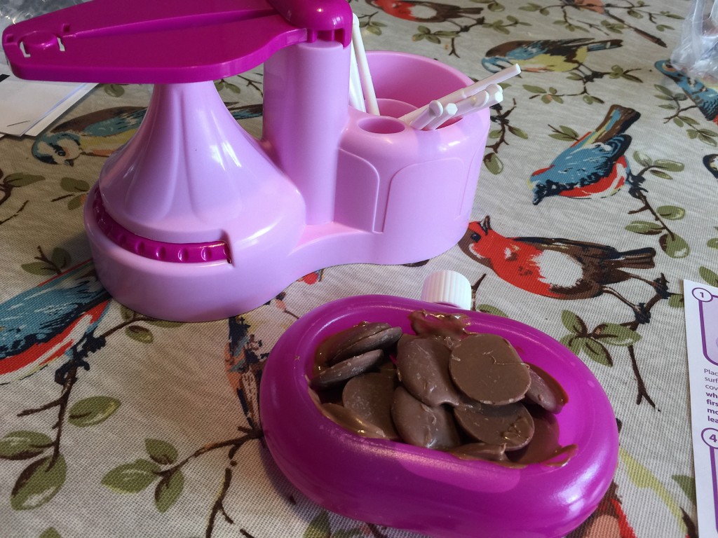 John Adams Chocolate Lolly Maker