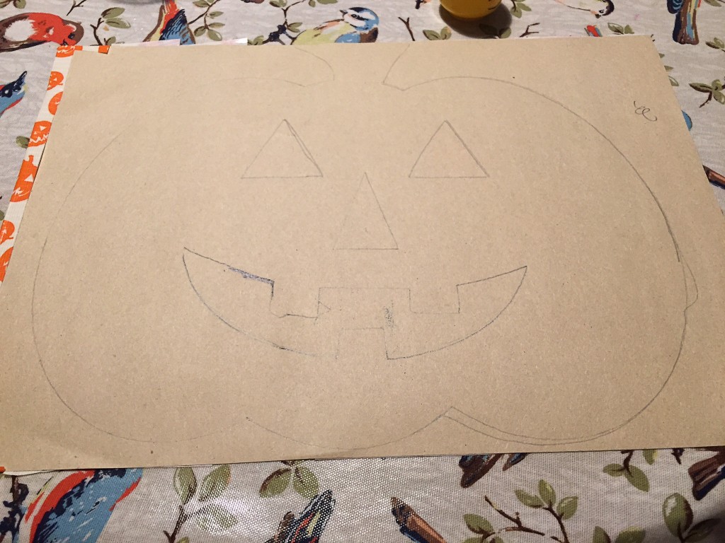 Duck Tape Halloween decoration