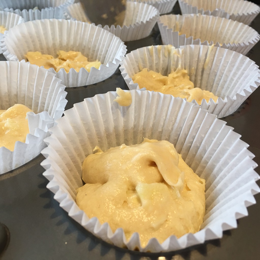 toffee apple cupcakes