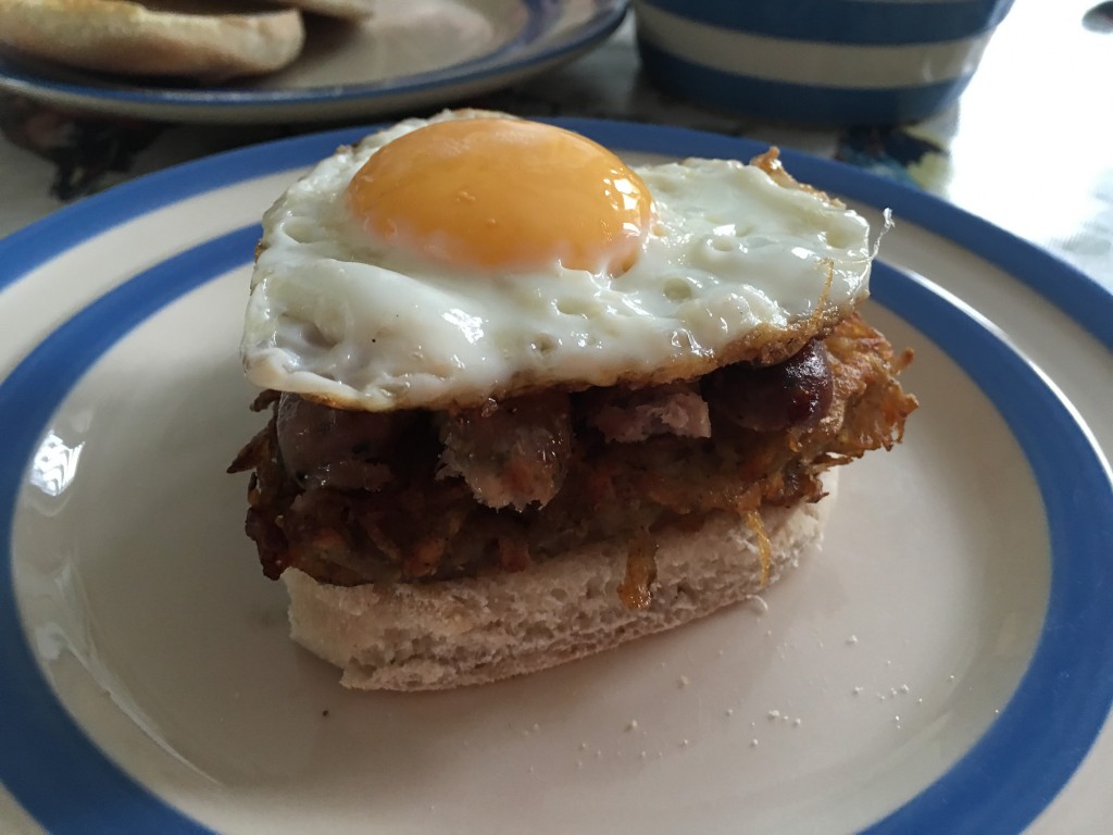 fried egg breakfast