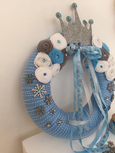 Hobbycraft Frozen wreath