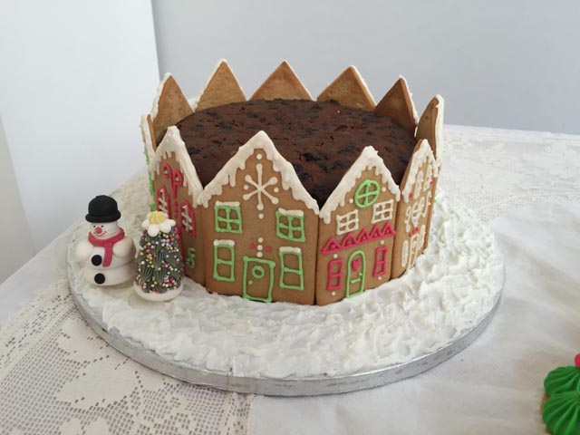 Hobbycraft gingerbread house idea