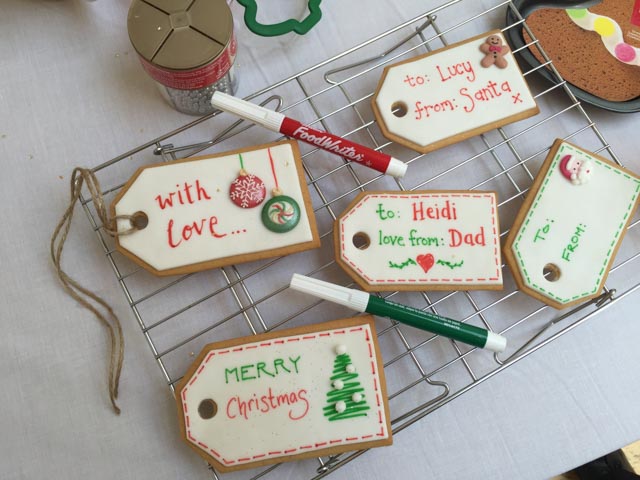 Hobbycraft biscuit label idea