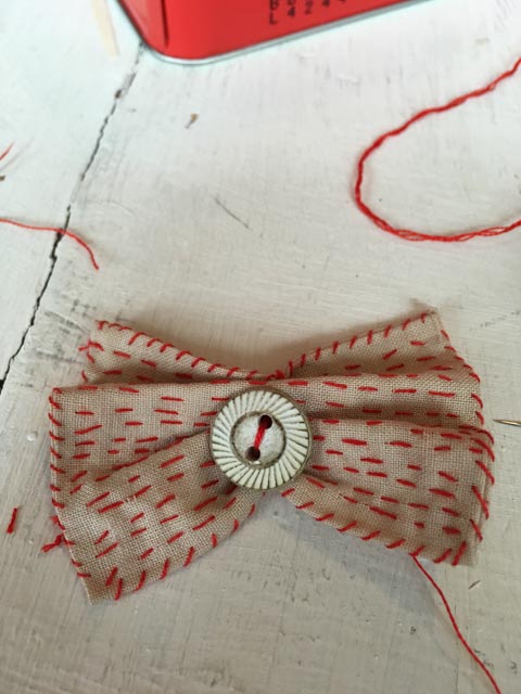 Making handmade Christmas decorations with Jessie Chorley