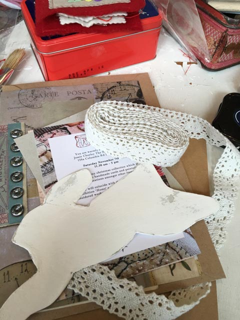 Making handmade Christmas decorations with Jessie Chorley