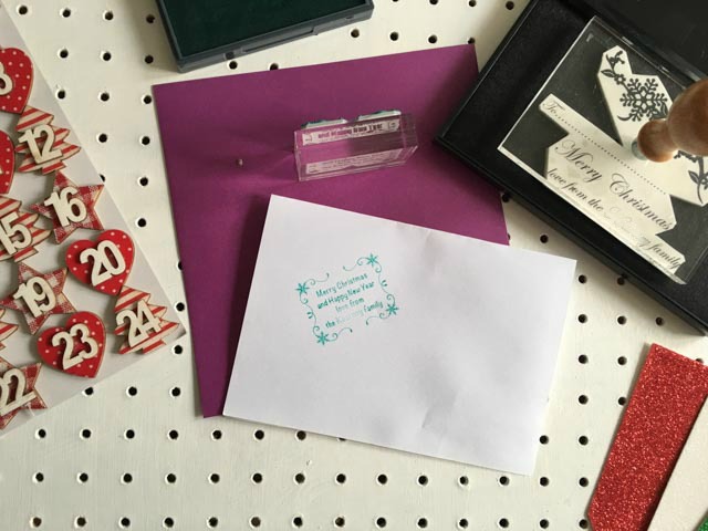 Stamptastic Christmas stamp