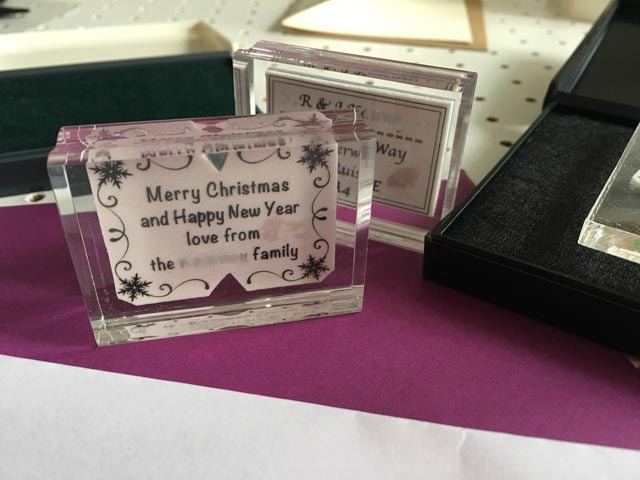 Stamptastic Christmas stamp