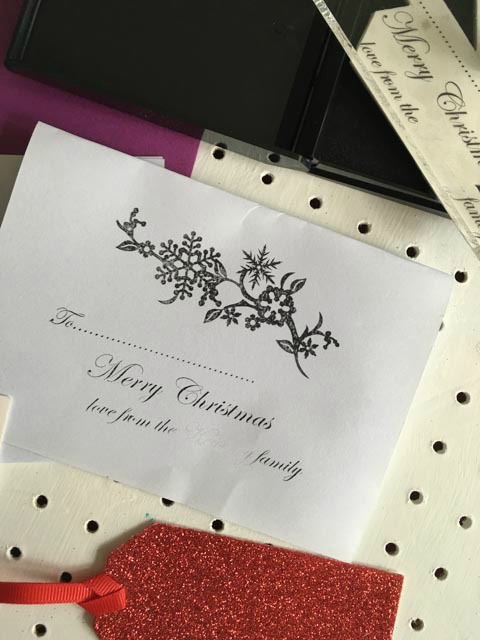 Stamptastic Christmas stamp