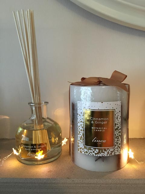 creating hygge with candles