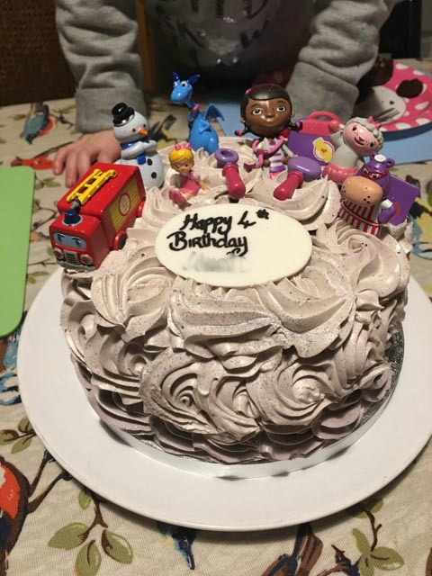 Doc McStuffins birthday cake